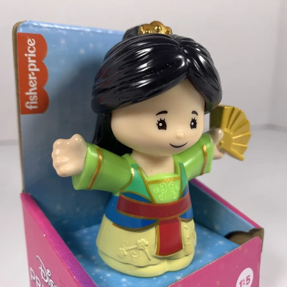 Fisher Price Little People‎ Disney Princess Mulan Mini Figure JFH46 New